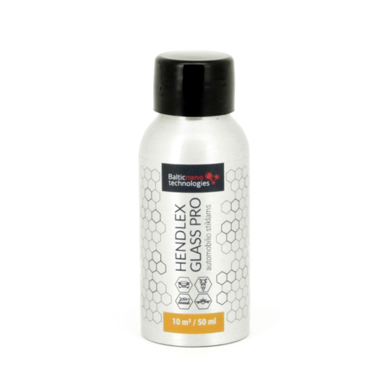 Изображение Hendlex nano GLASS PRO automobiliu stiklams, 50 ml                                                                                                    